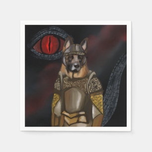 German Shepherd Napkins