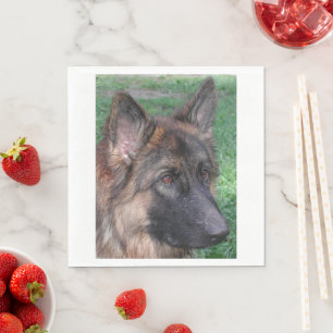german shepherd napkins