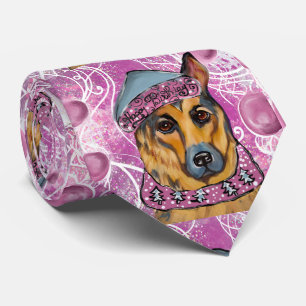 German Shepherd Neck Tie