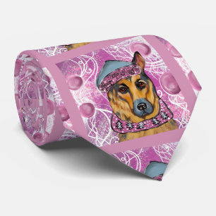German Shepherd Neck Tie