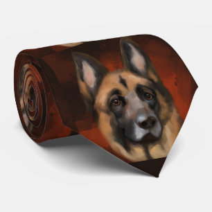 GERMAN SHEPHERD NECK TIE