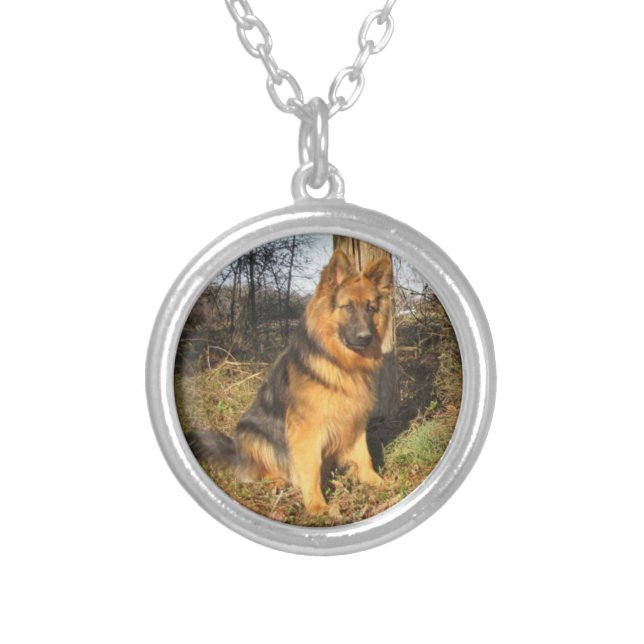 German Shepherd Necklace (Front)