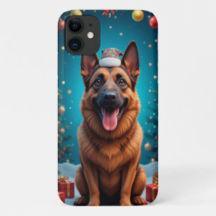 German Shepherd Noble Expression 🐕 Classic Canine iPhone 11 Case