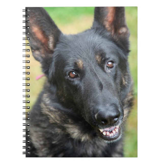 German Shepherd Notebook (Front)