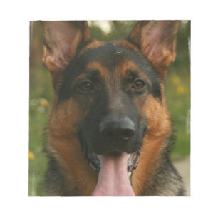 German Shepherd Notepad