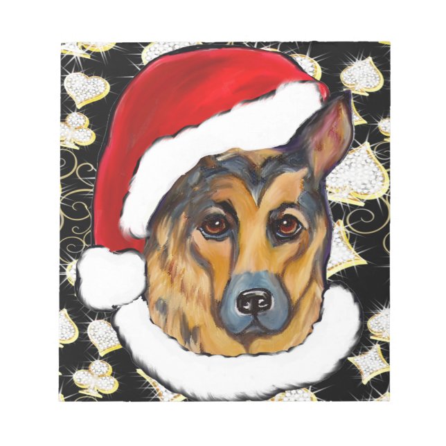 GERMAN SHEPHERD NOTEPAD (Front)
