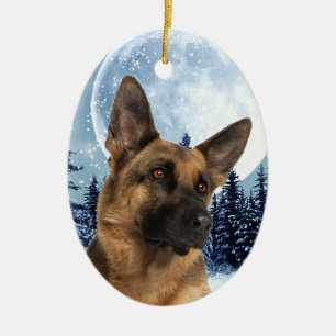 German Shepherd Ornament