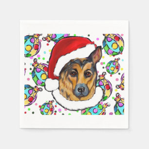 GERMAN SHEPHERD PAPER NAPKINS