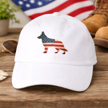 German Shepherd Patriotic