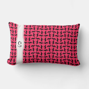 German Shepherd Pattern Lumbar Pillow