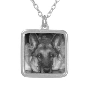 German Shepherd Pendant Necklace