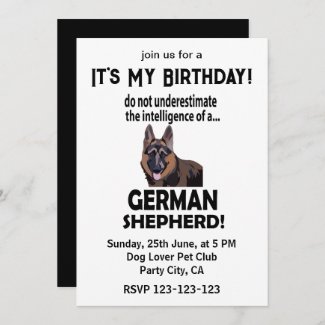German Shepherd Pet Birthday German Shepherd
