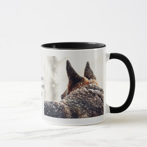 German Shepherd Photo Mug