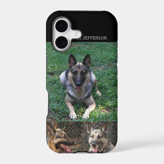 German Shepherd: Picture Collage iPhone 17 Case