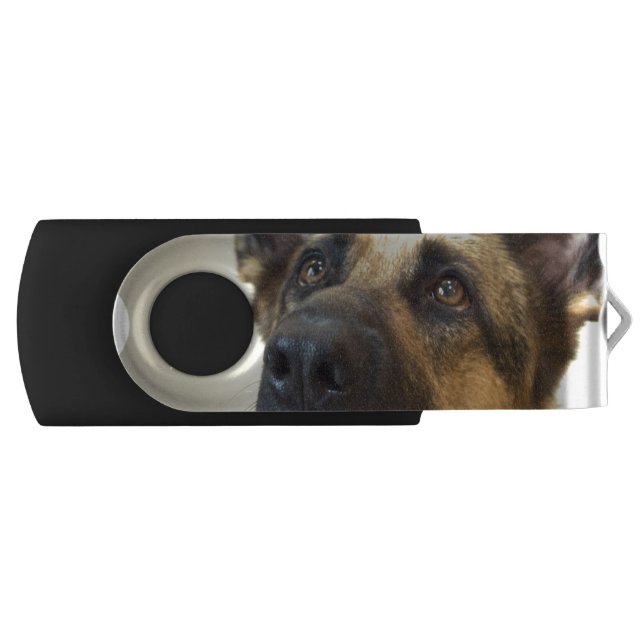 German Shepherd  Picture Flash Drive (Front)