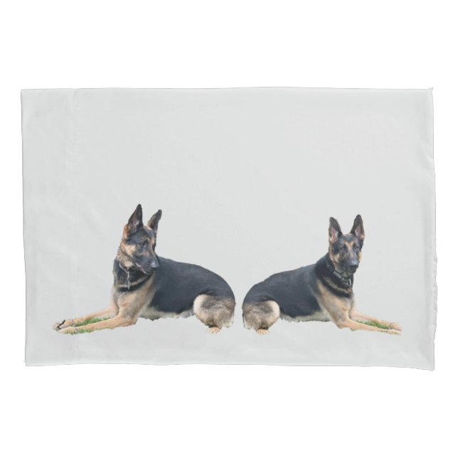 GERMAN SHEPHERD  PILLOW CASE (Front)