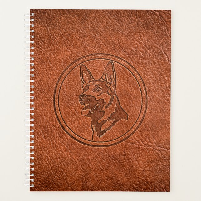 German shepherd planner (Front)