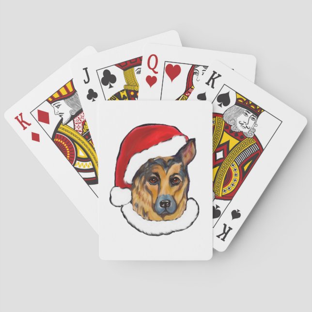 GERMAN SHEPHERD POKER CARDS (Back)