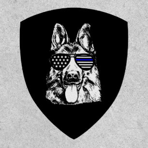 German Shepherd Police Officer Police Dog Patch