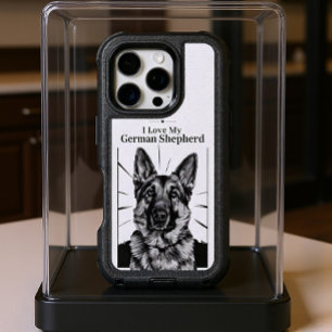 German Shepherd Portrait iPhone 16 Pro Case