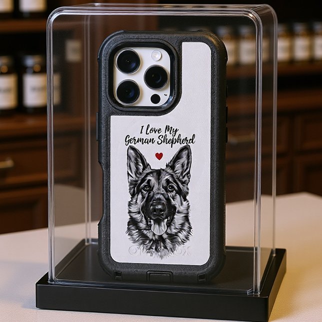 German Shepherd Portrait Otterbox iPhone Case (Creator Uploaded)