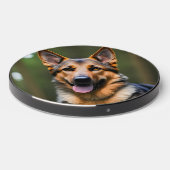 German Shepherd Portrait Wireless Charger (Front 2)