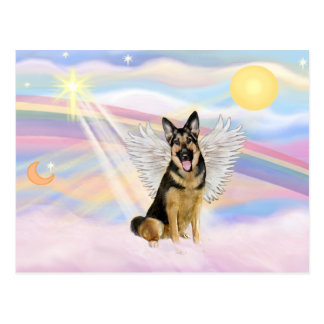 German Shepherd Rainbow Bridge Cards | Zazzle