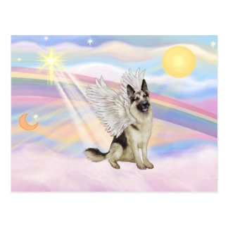 German Shepherd Rainbow Bridge Cards | Zazzle