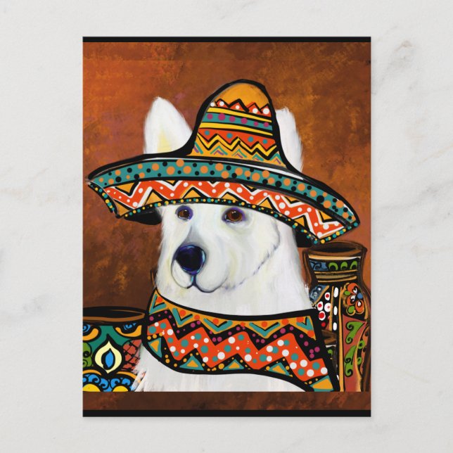 German Shepherd      Postcard (Front)