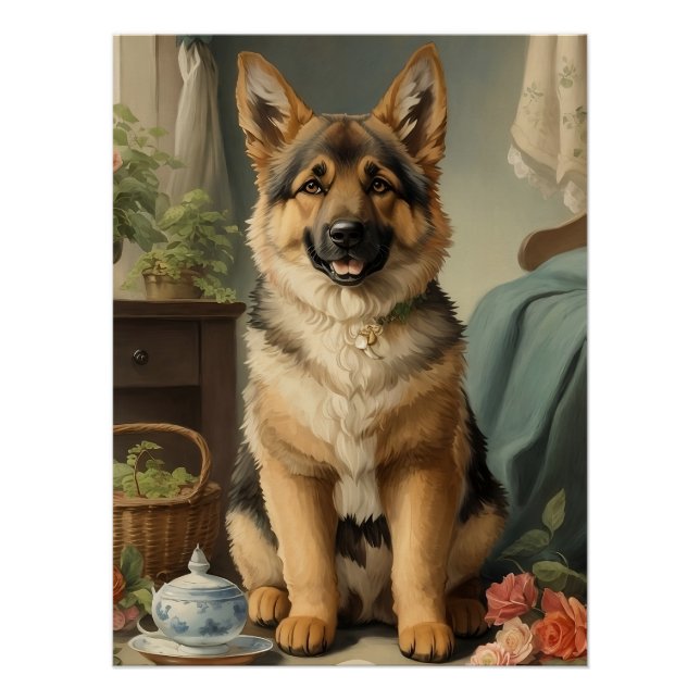 German Shepherd Poster (Front)