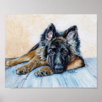 Funny & Vivid German Shepherd Posters & Wall Decor Funny & Vivid German Shepherd Posters & Wall Decor