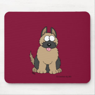 German Shepherd Pup Mouse Pad