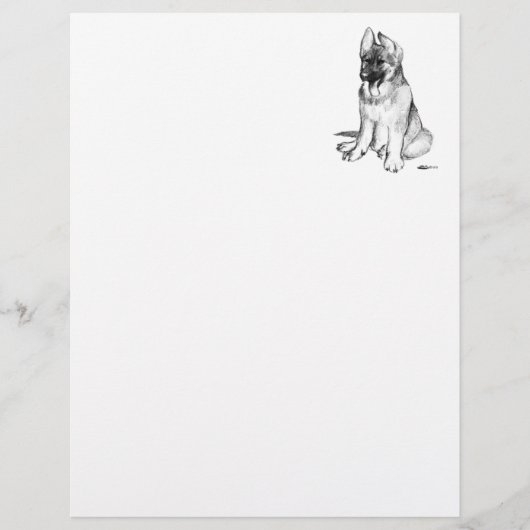 German Shepherd Puppy (Front)