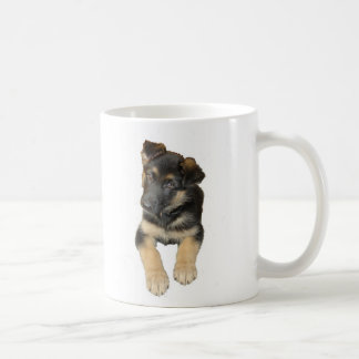 German Shepherd Puppy and saying on a Mug