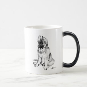 German Shepherd Puppy Color Morph Mug