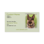 German Shepherd Puppy Dog Business Card