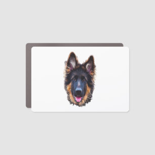 German Shepherd Puppy Dog Car Magnet