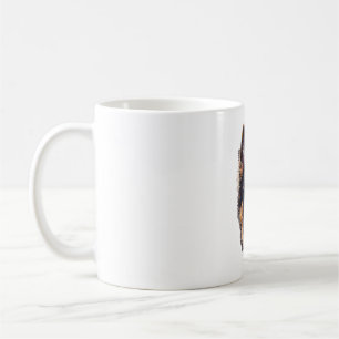 German Shepherd Puppy Dog   Coffee Mug