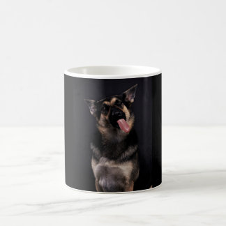 German Shepherd puppy dog funny Mug
