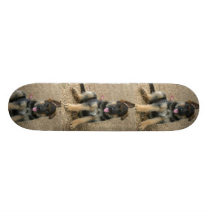 German Shepherd Puppy Dog Skateboard