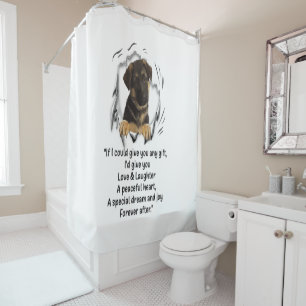 German Shepherd Puppy Gift Shower Curtain