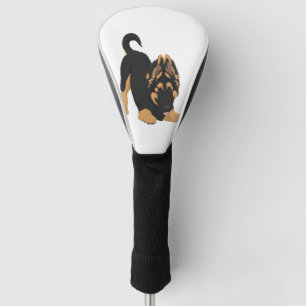 German Shepherd Puppy Golf Head Cover