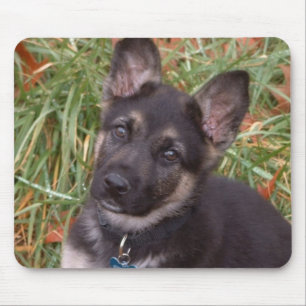 German Shepherd Puppy Mouse Pad