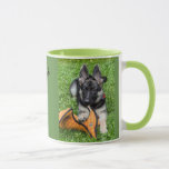 German Shepherd Puppy Mug at Zazzle