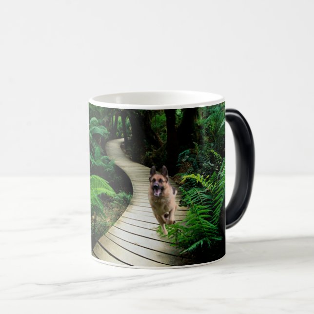 German Shepherd Rain Forest Color Morph Mug (Front Right)