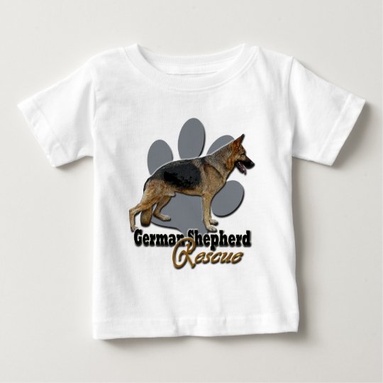 German Shepherd Rescue Design 2 Baby T-Shirt