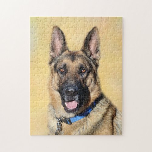 German Shepherd Rescue Dog Jigsaw Puzzle