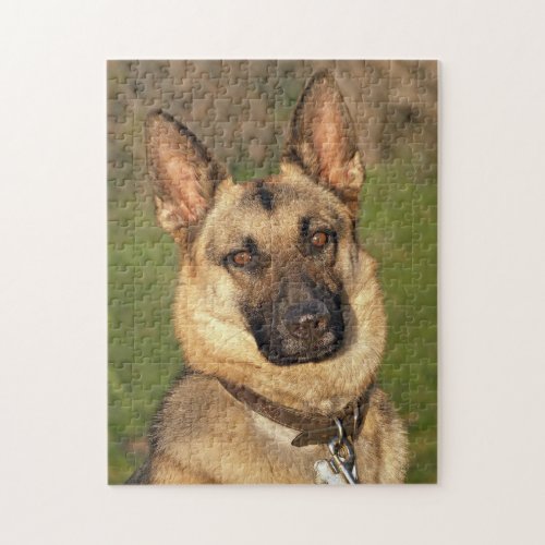 German Shepherd Rescue Dog Jigsaw Puzzle