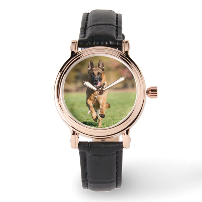 German Shepherd Running Watch (Front)