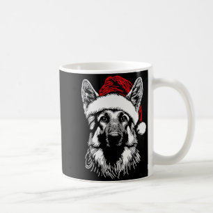 German Shepherd Santa Hat Christmas Xmas Pajama Wo Coffee Mug